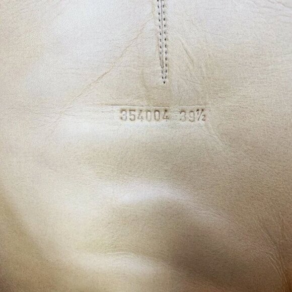 GUCCI Knee High Riding Boots US 9.5 Brown Suede Horsebit Low Block Heel EU 39.5 - Picture 7 of 12